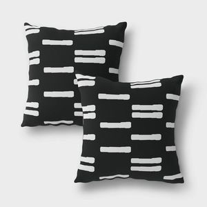 Project 62 Bedding 2pk Stripe Outdoor Throw Pillows Duraseason